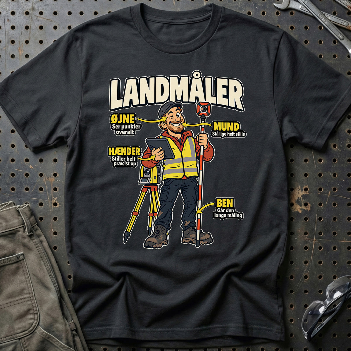
Produktbillede af Landmåler – Anatomi T-Shirt
