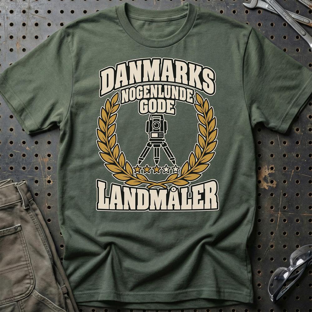 
Produktbillede af Landmåler – Danmarks Nogenlunde Gode T-Shirt