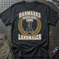 Landmåler – Danmarks Nogenlunde Gode T-Shirt-Beklædning-Garage Culture-Sort-S-Garage Culture Shop- garage - man cave - merchandise