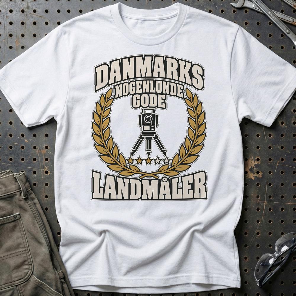 
Produktbillede af Landmåler – Danmarks Nogenlunde Gode T-Shirt