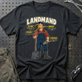 Landmand – Anatomi T-Shirt – Sort