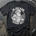 
Landmand – Santa Kan Det – Jul T-Shirt – Sort