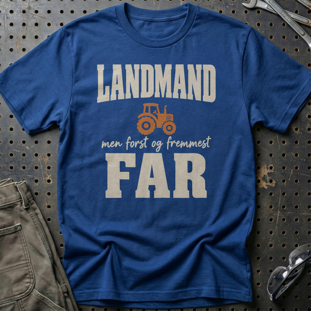 
Produktbillede af Landmand – Men Først Og Fremmest Far T-Shirt