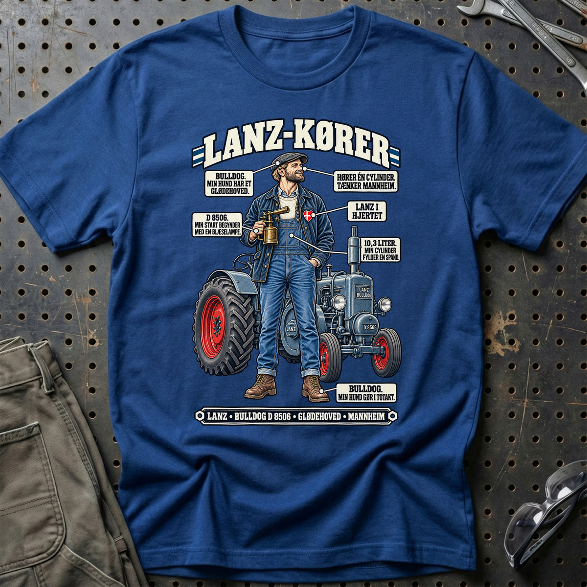 
Lanz-Kører T-Shirt – Blå Royal