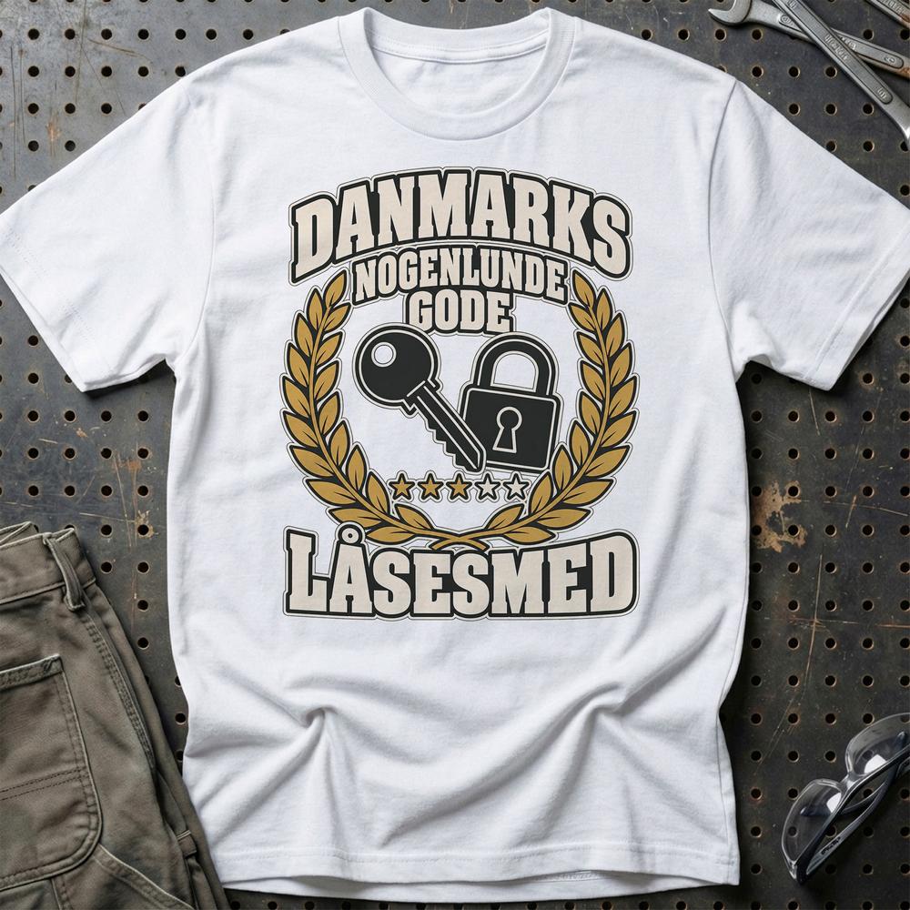 
Produktbillede af Låsesmed – Danmarks Nogenlunde Gode T-Shirt