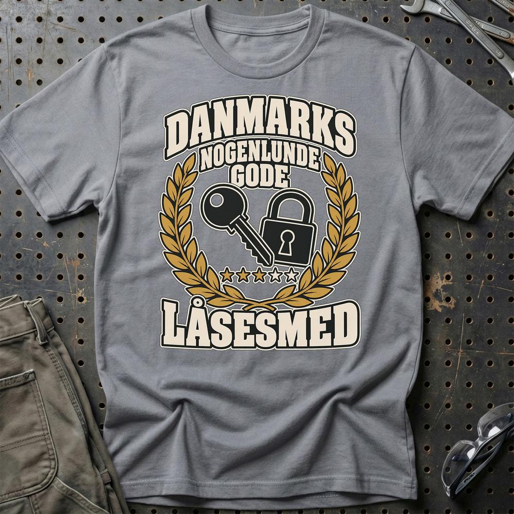 
Produktbillede af Låsesmed – Danmarks Nogenlunde Gode T-Shirt