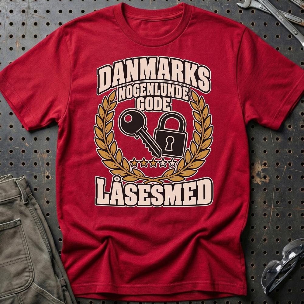 
Produktbillede af Låsesmed – Danmarks Nogenlunde Gode T-Shirt