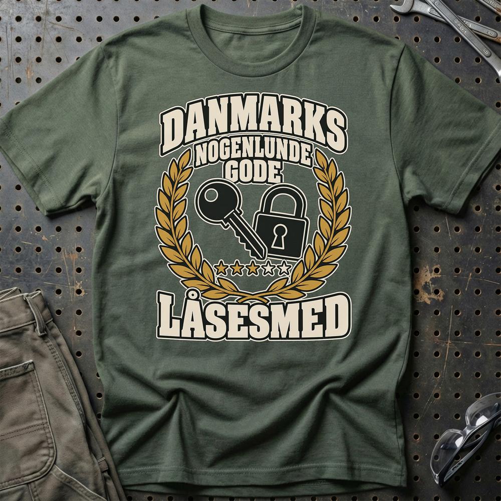 
Produktbillede af Låsesmed – Danmarks Nogenlunde Gode T-Shirt