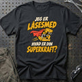 
Låsesmed – Hvad er din superkraft? – Unisex T-Shirt – Sort