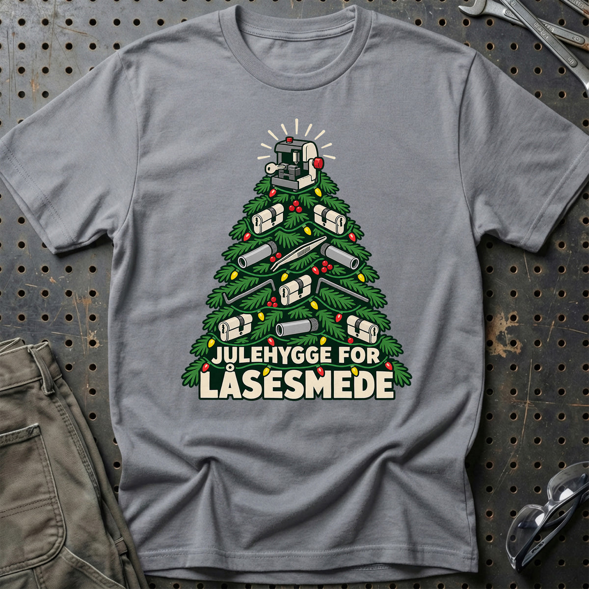 
Låsesmed – Julehygge – Unisex T-Shirt – Grå Sport