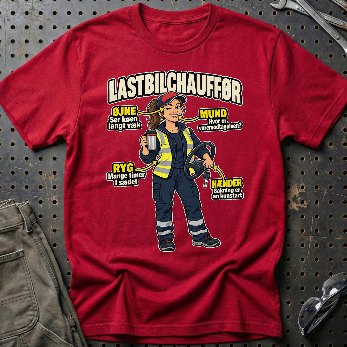 
Produktbillede af Lastbilchauffør – Anatomi T-Shirt