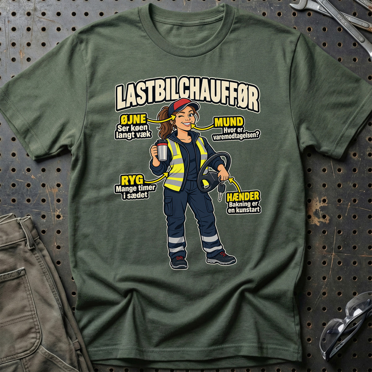 
Produktbillede af Lastbilchauffør – Anatomi T-Shirt