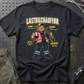 Lastbilchauffør – Anatomi T-Shirt-Beklædning-Garage Culture-Sort-S-Garage Culture Shop- garage - man cave - merchandise