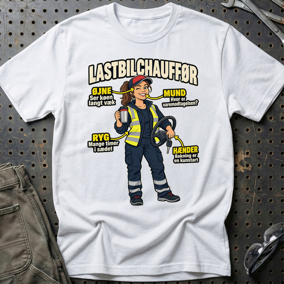 
Produktbillede af Lastbilchauffør – Anatomi T-Shirt
