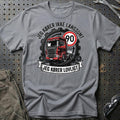 Lastbilchauffør Jeg Kører Ikke Langsomt, Jeg Kører Lovligt T-Shirt-Beklædning-Garage Culture-Grå Sport-S-Garage Culture Shop- garage - man cave - merchandise