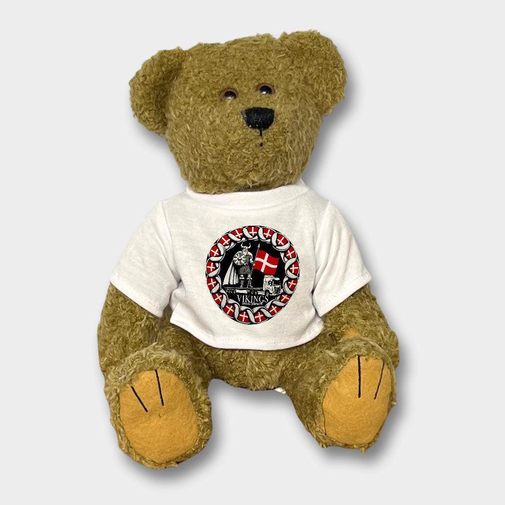 Lastbilchauffør - Vikings Drive Denmark - Plysdyr Bamse, Teddy Bear-Bamse-Lastbilchauffør-Garage Culture Shop- garage - man cave - merchandise