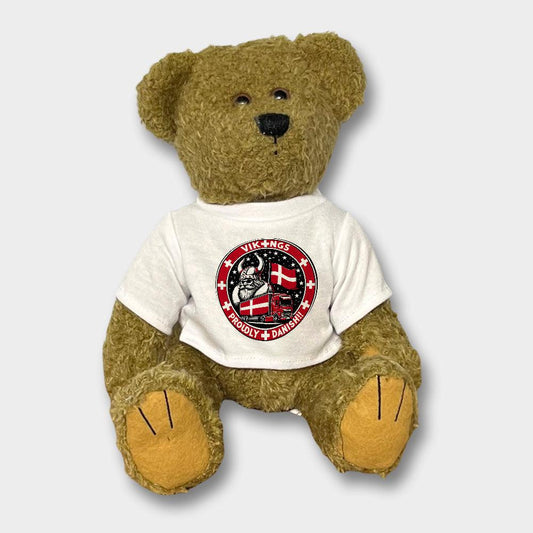 Lastbilchauffør - Vikings Proudly Danish - Plysdyr Bamse, Teddy Bear-Bamse-Lastbilchauffør-Garage Culture Shop- garage - man cave - merchandise