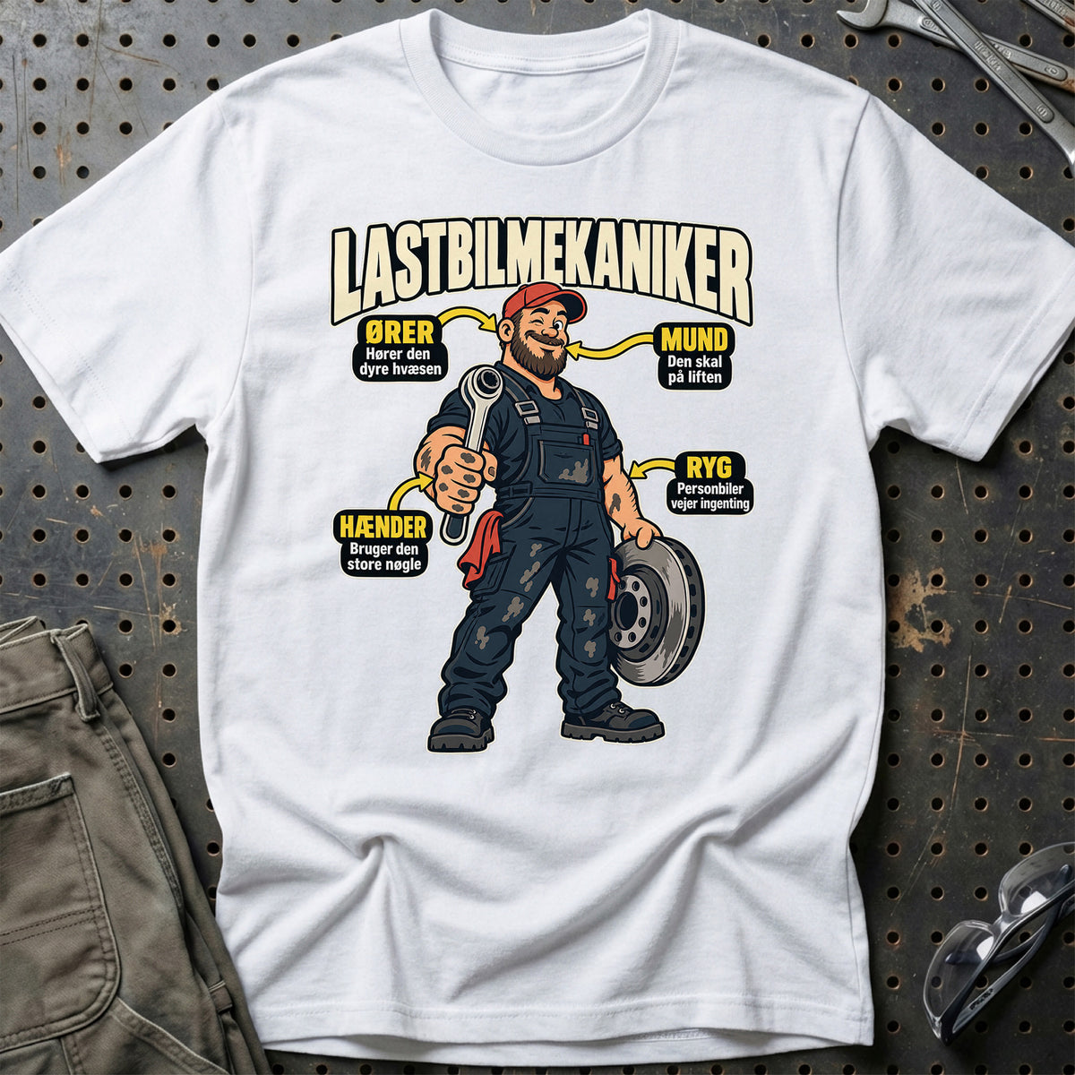 
Produktbillede af Lastbilmekaniker – Anatomi T-Shirt
