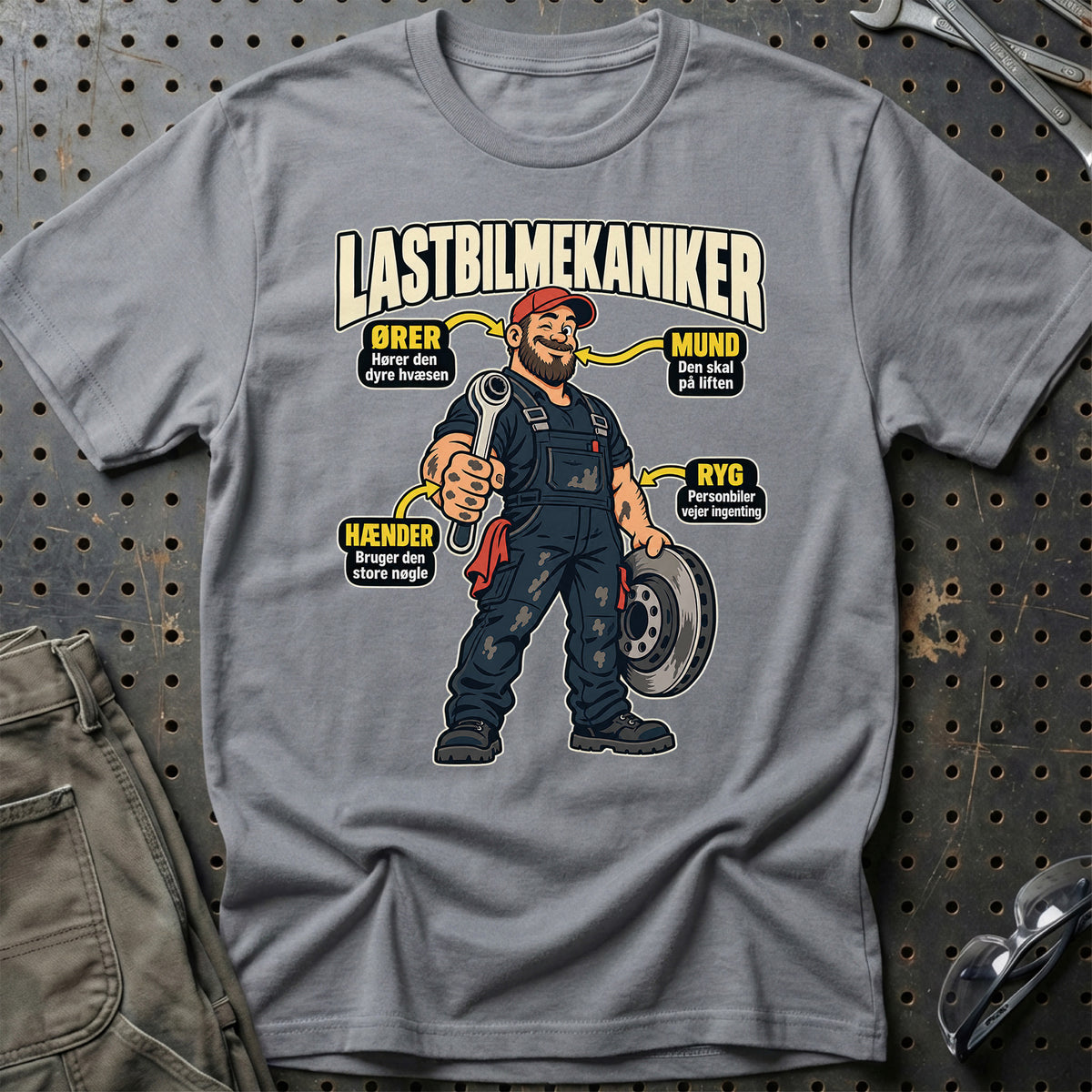 
Produktbillede af Lastbilmekaniker – Anatomi T-Shirt