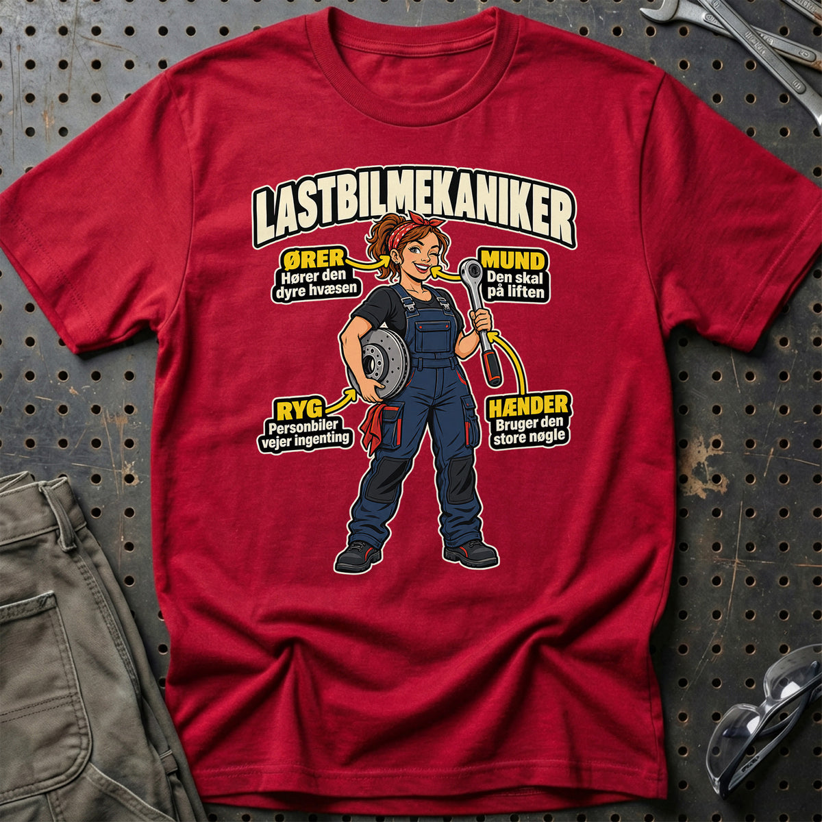 
Produktbillede af Lastbilmekaniker – Anatomi T-Shirt