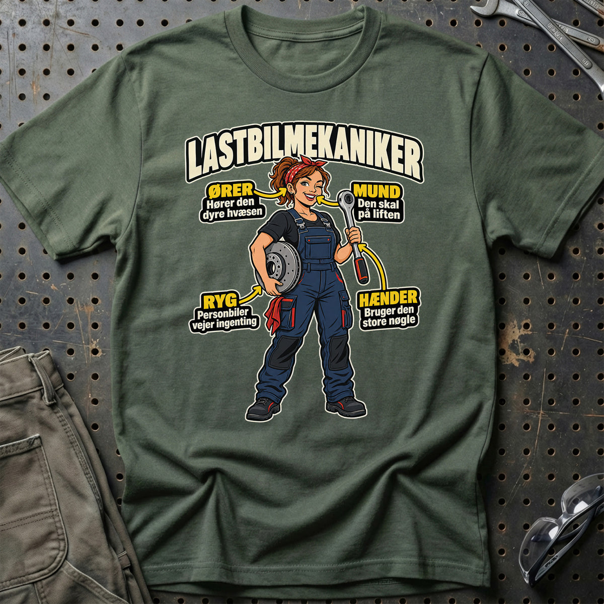 
Produktbillede af Lastbilmekaniker – Anatomi T-Shirt