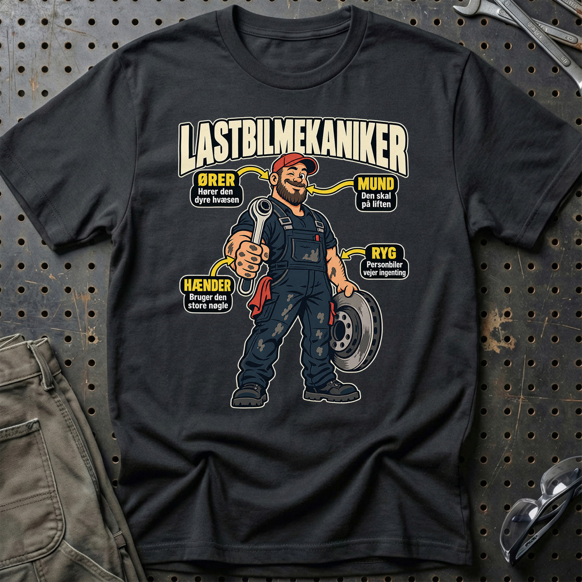 
Produktbillede af Lastbilmekaniker – Anatomi T-Shirt