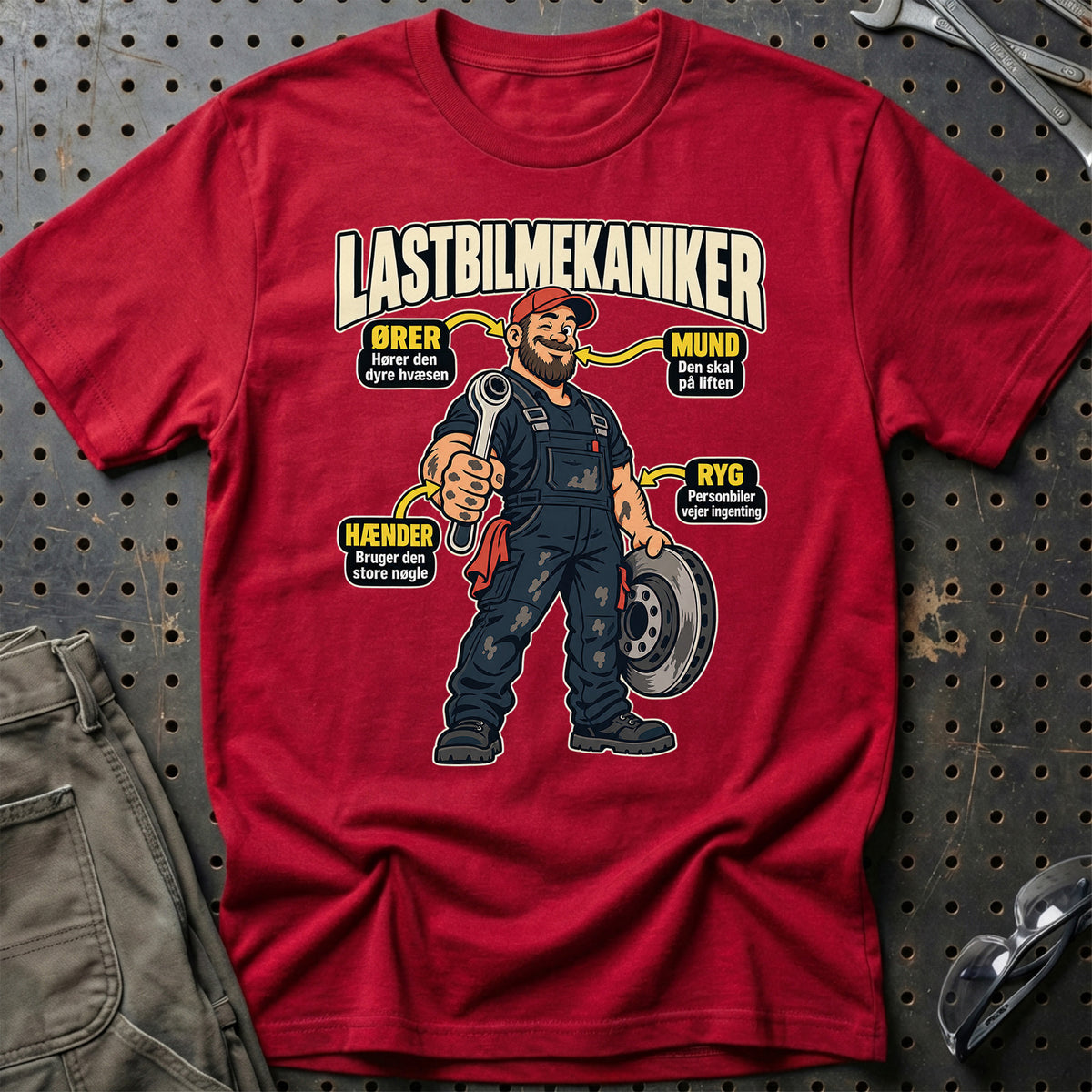 
Produktbillede af Lastbilmekaniker – Anatomi T-Shirt