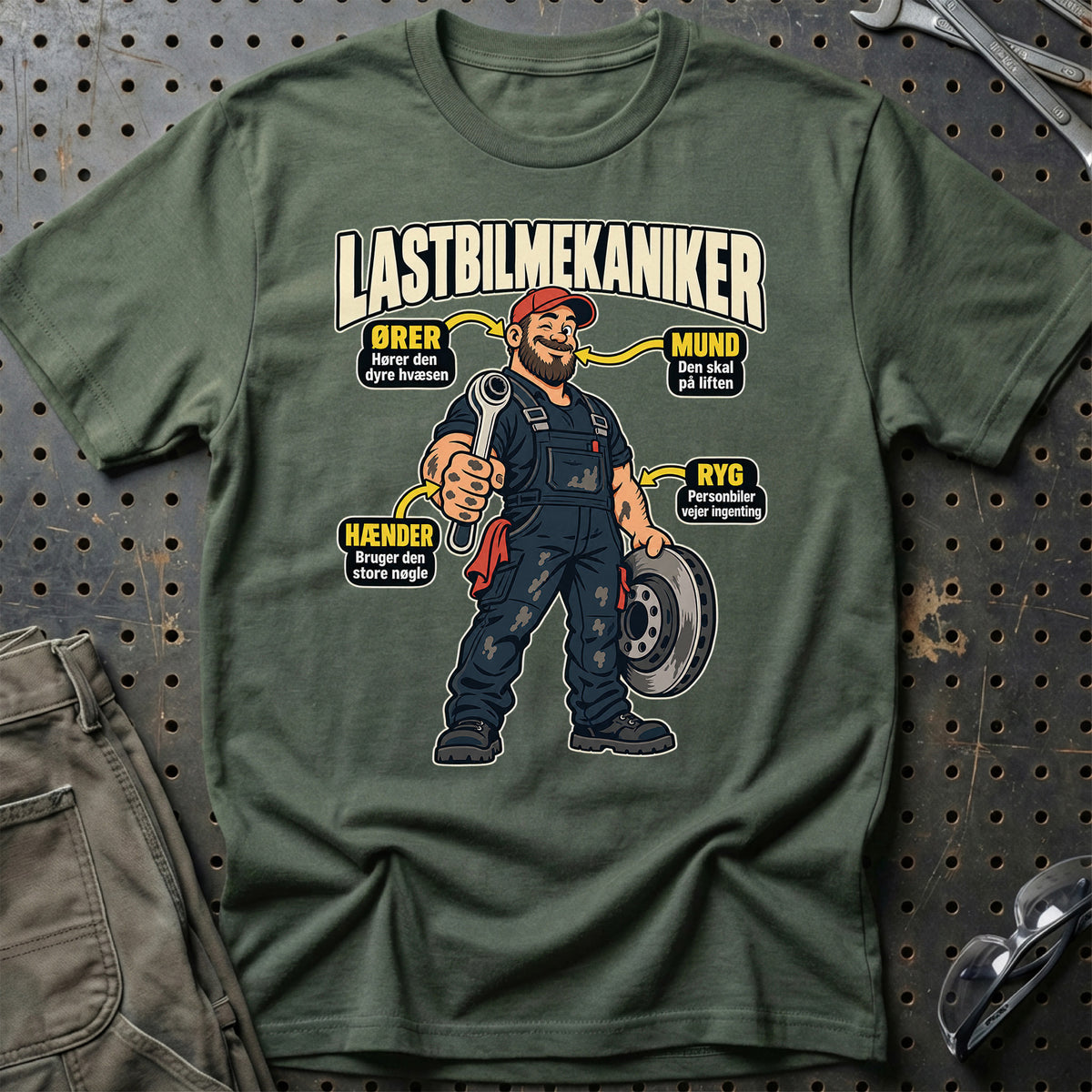 
Produktbillede af Lastbilmekaniker – Anatomi T-Shirt