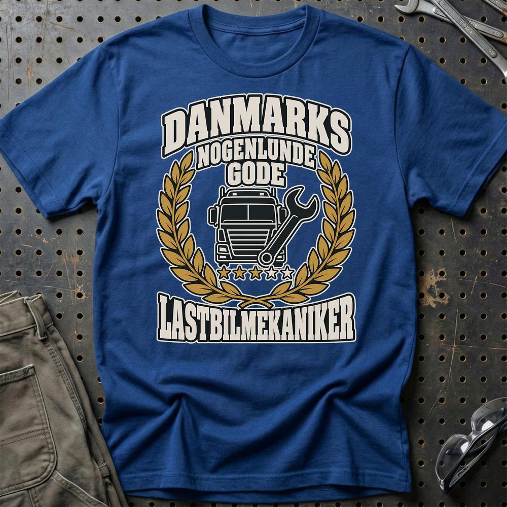 
Produktbillede af Lastbilmekaniker – Danmarks Nogenlunde Gode T-Shirt