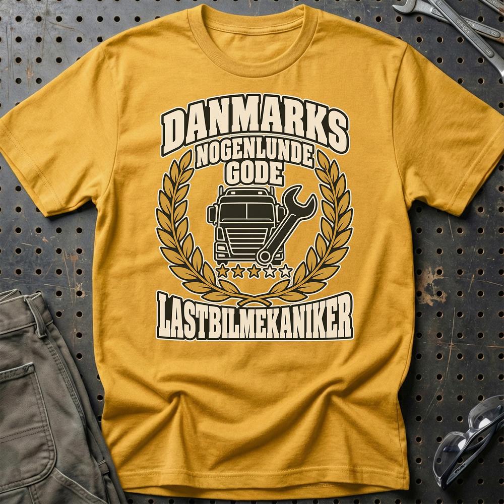 
Produktbillede af Lastbilmekaniker – Danmarks Nogenlunde Gode T-Shirt