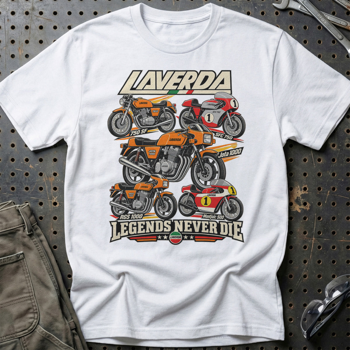 
Produktbillede af Laverda Legends Never Die T-Shirt
