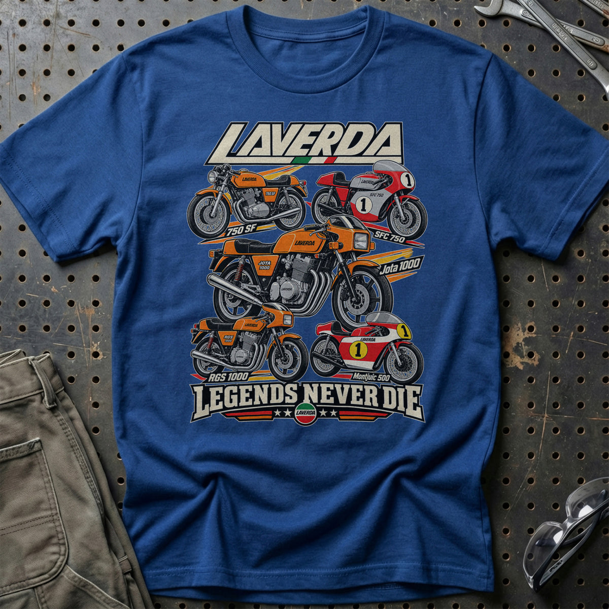 
Produktbillede af Laverda Legends Never Die T-Shirt