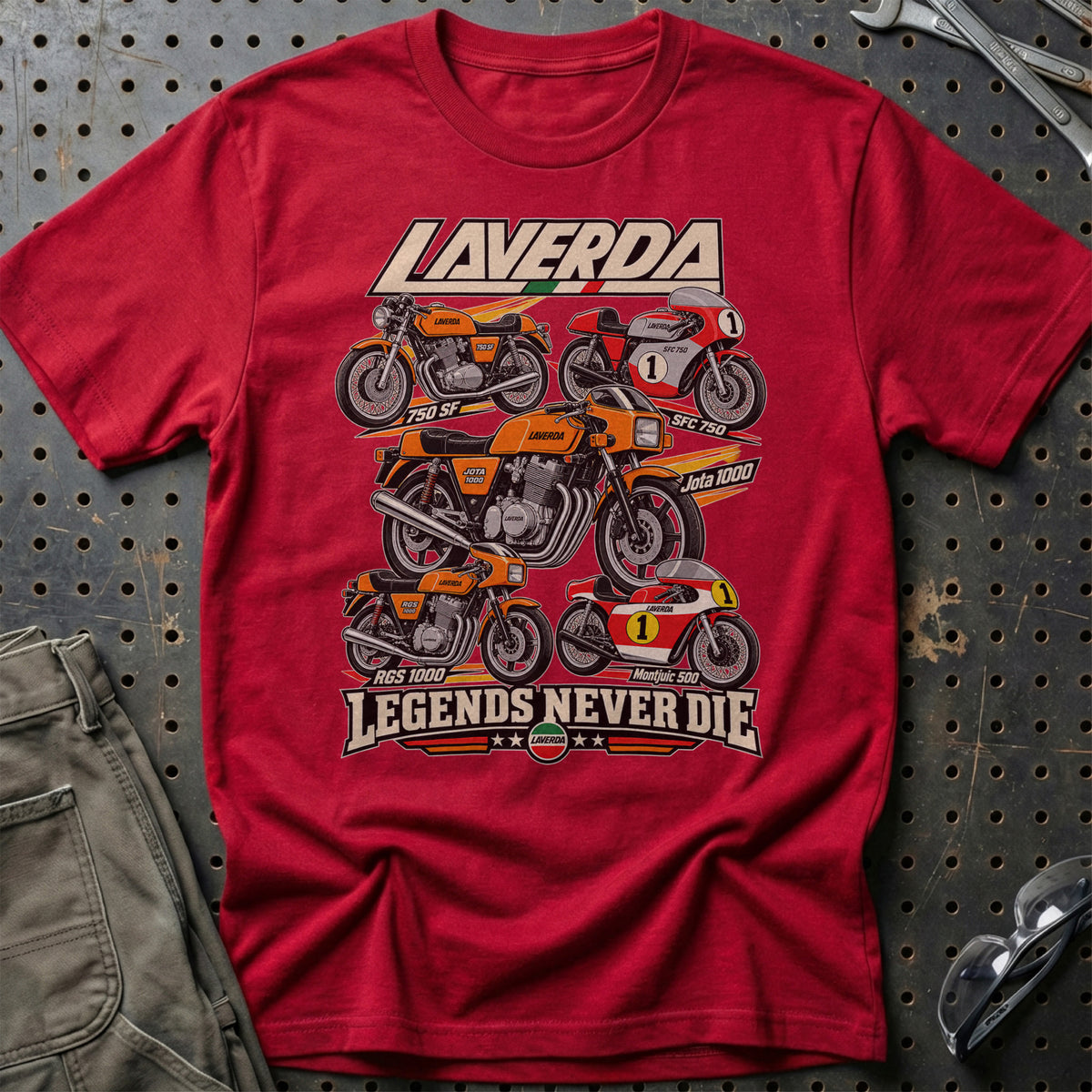 
Produktbillede af Laverda Legends Never Die T-Shirt