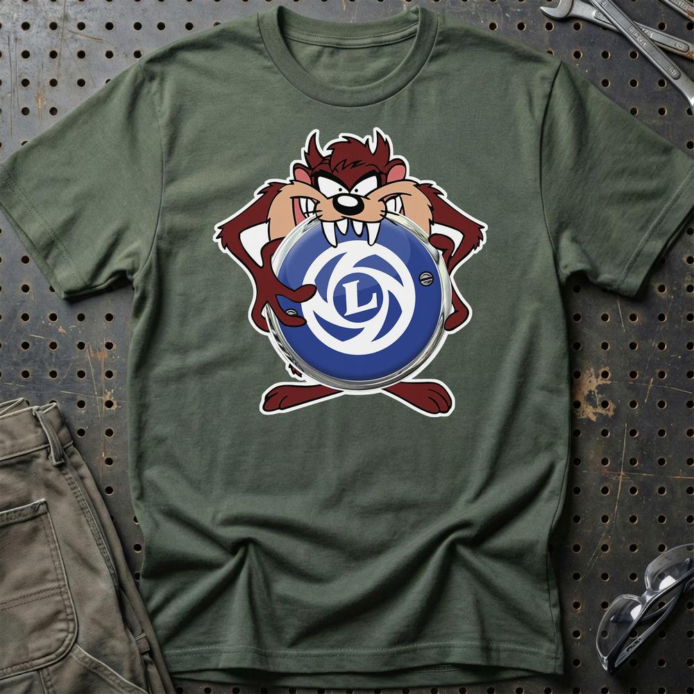 Layland TAZ T-Shirt-Beklædning-Layland-Grøn Militær-S-Garage Culture Shop- garage - man cave - merchandise