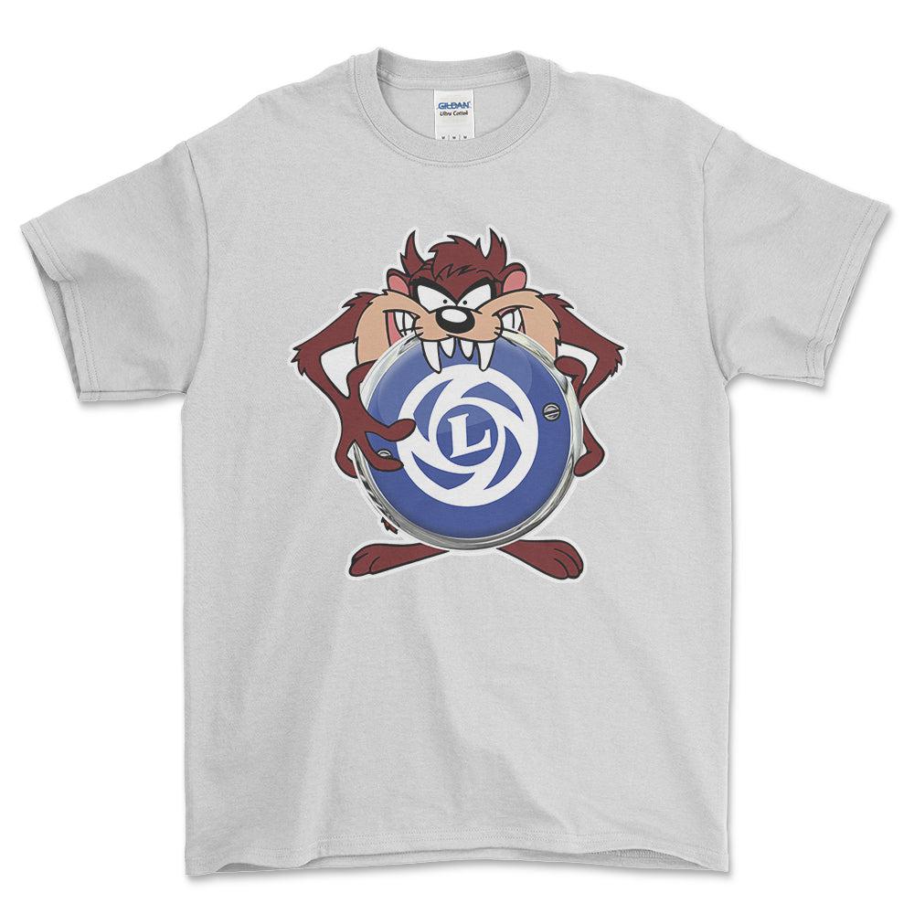 Layland TAZ Unisex T-Shirt , Bomuld-Beklædning-Layland-Hvid-S-Forside-Garage Culture Shop- garage - man cave - merchandise