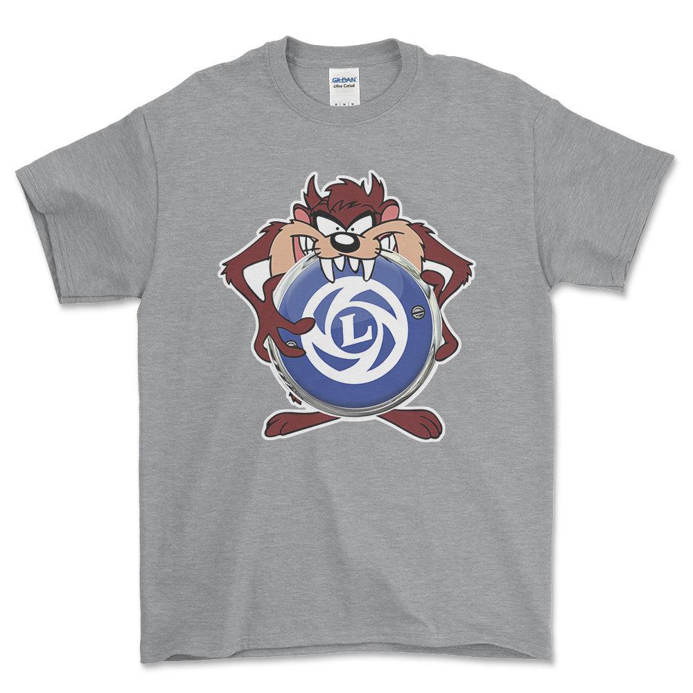 Layland TAZ Unisex T-Shirt , Bomuld-Beklædning-Layland-Grå Sport-S-Forside-Garage Culture Shop- garage - man cave - merchandise