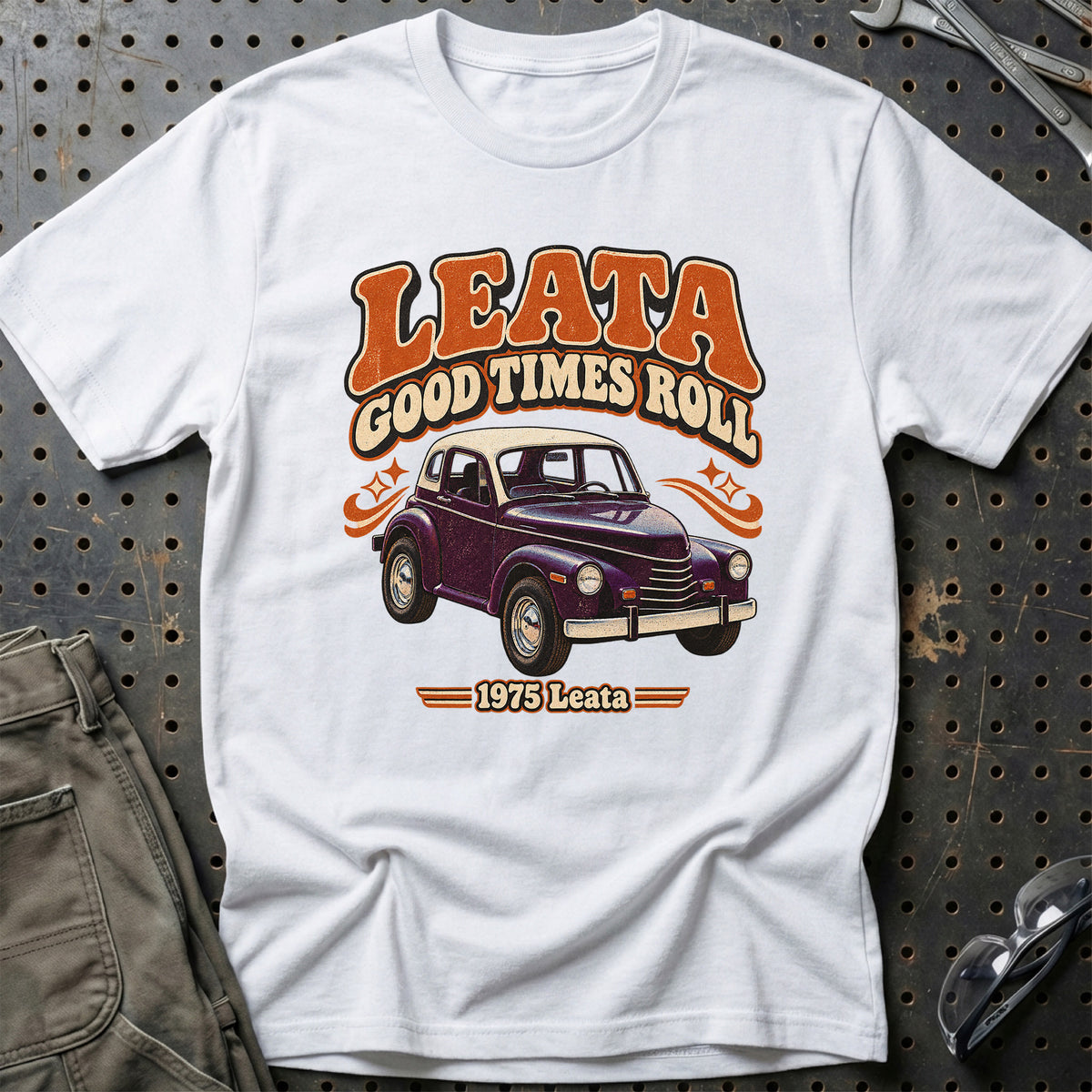 
Leata 1975 – Leata Good Times Roll T-Shirt – Hvid