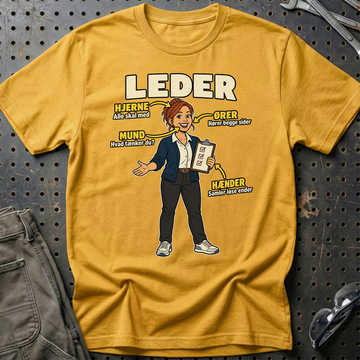 
Produktbillede af Leder – Anatomi T-Shirt