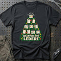 
Leder – Julehygge – Unisex T-Shirt – Sort
