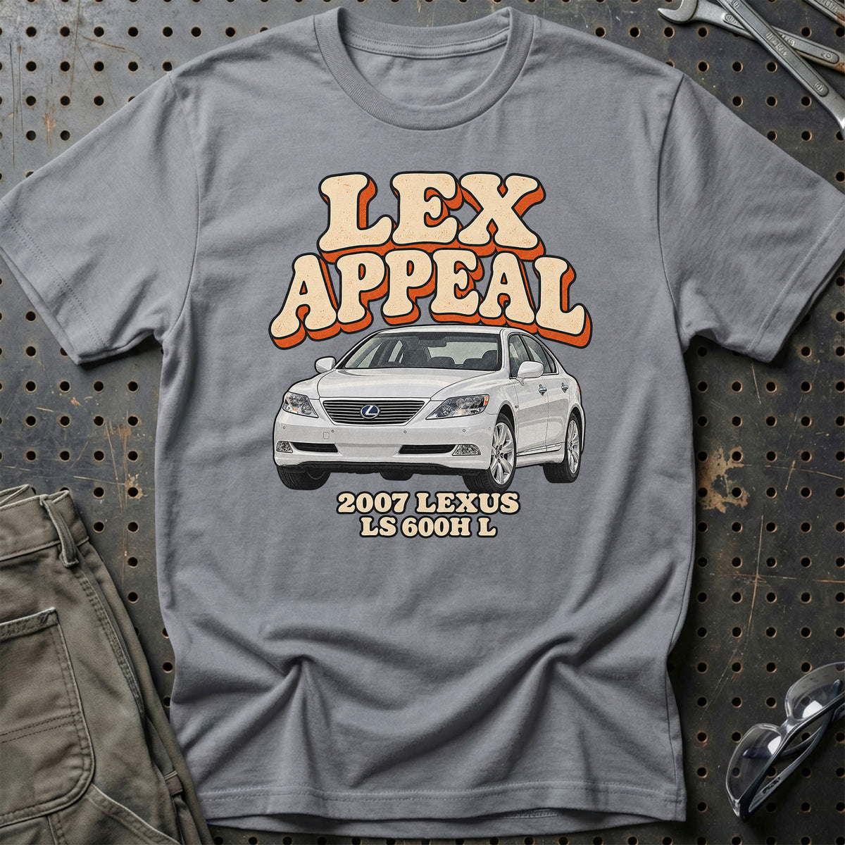 
Lexus LS 600h L 2007 – Lex Appeal T-Shirt – Grå Sport