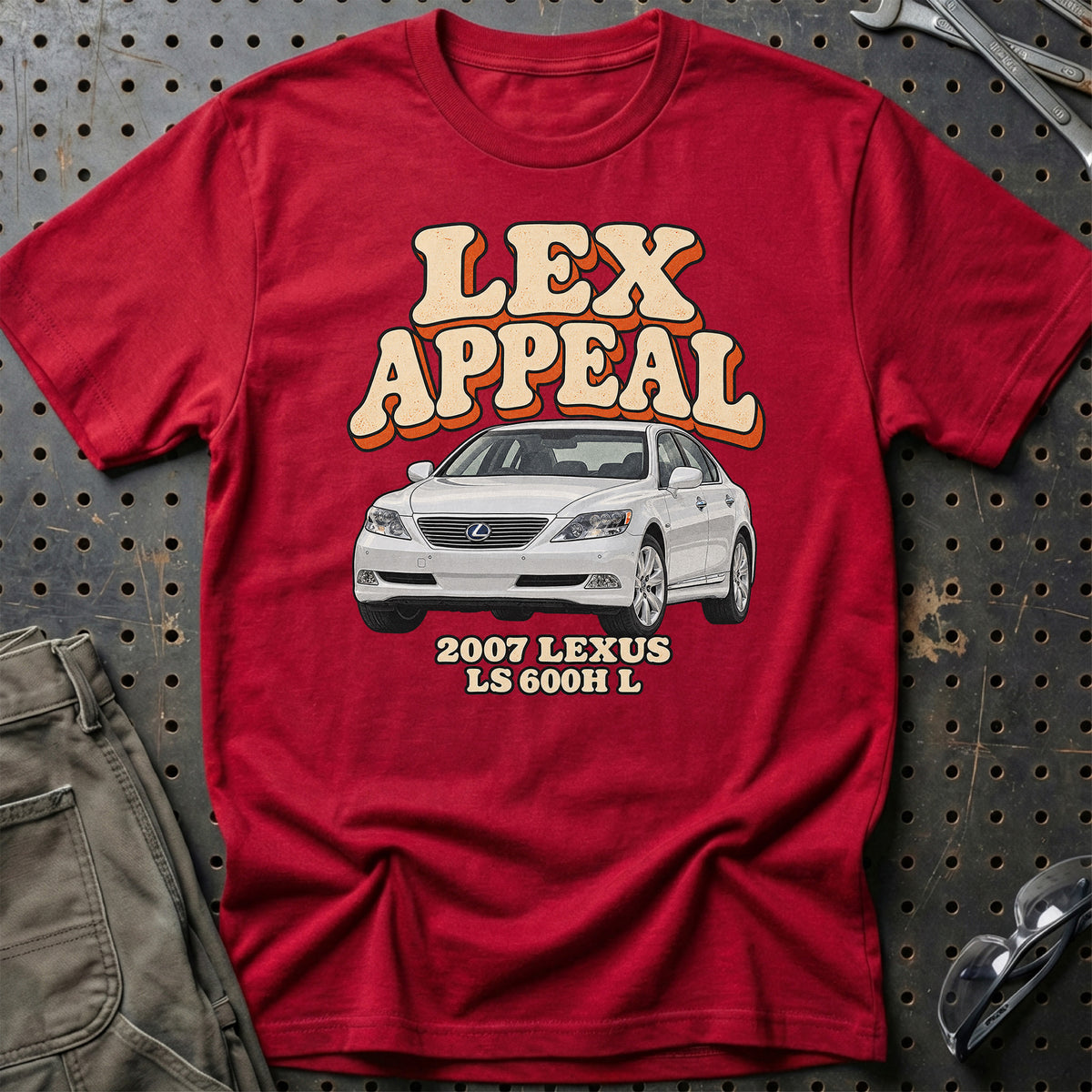 
Lexus LS 600h L 2007 – Lex Appeal T-Shirt – Rød