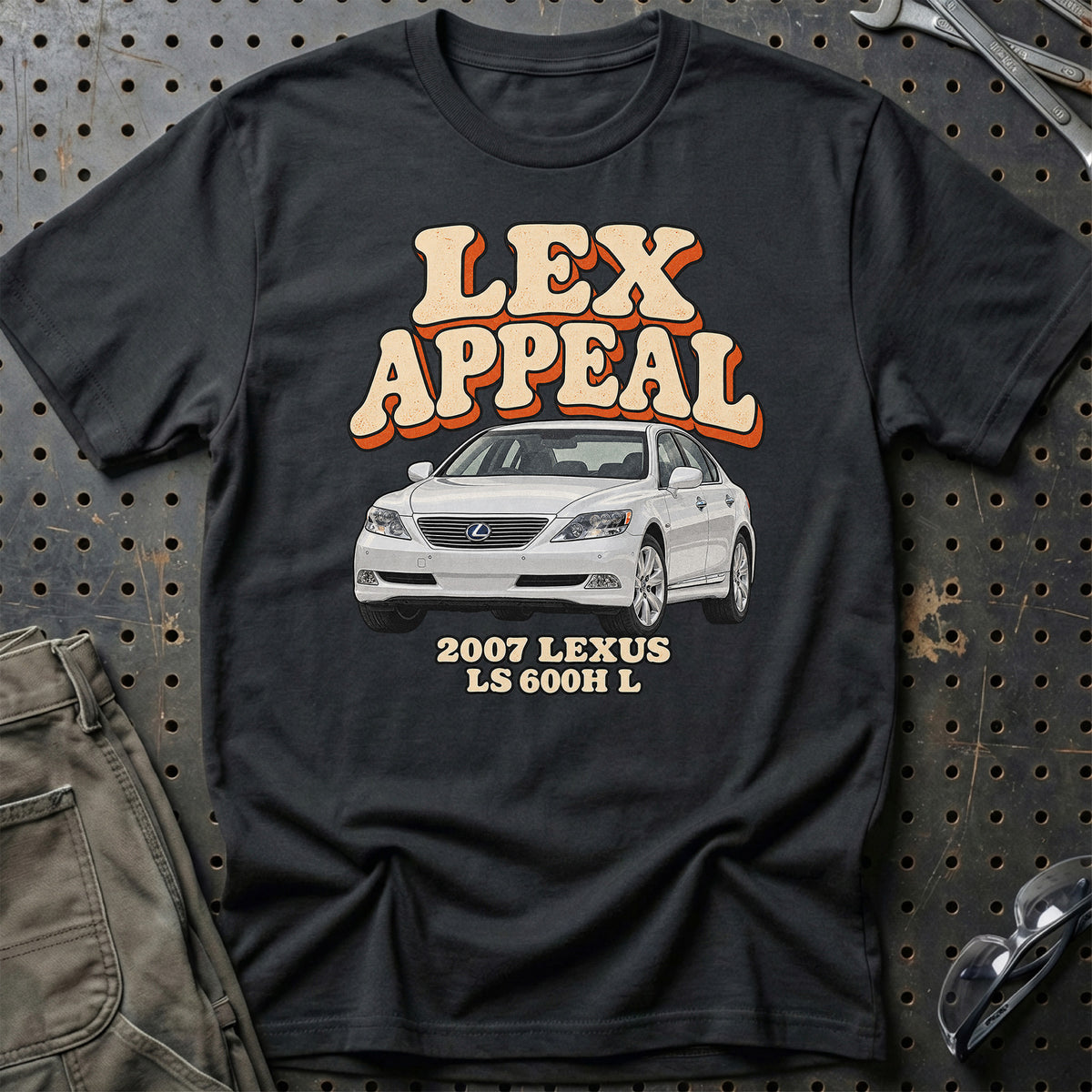 
Lexus LS 600h L 2007 – Lex Appeal T-Shirt – Sort