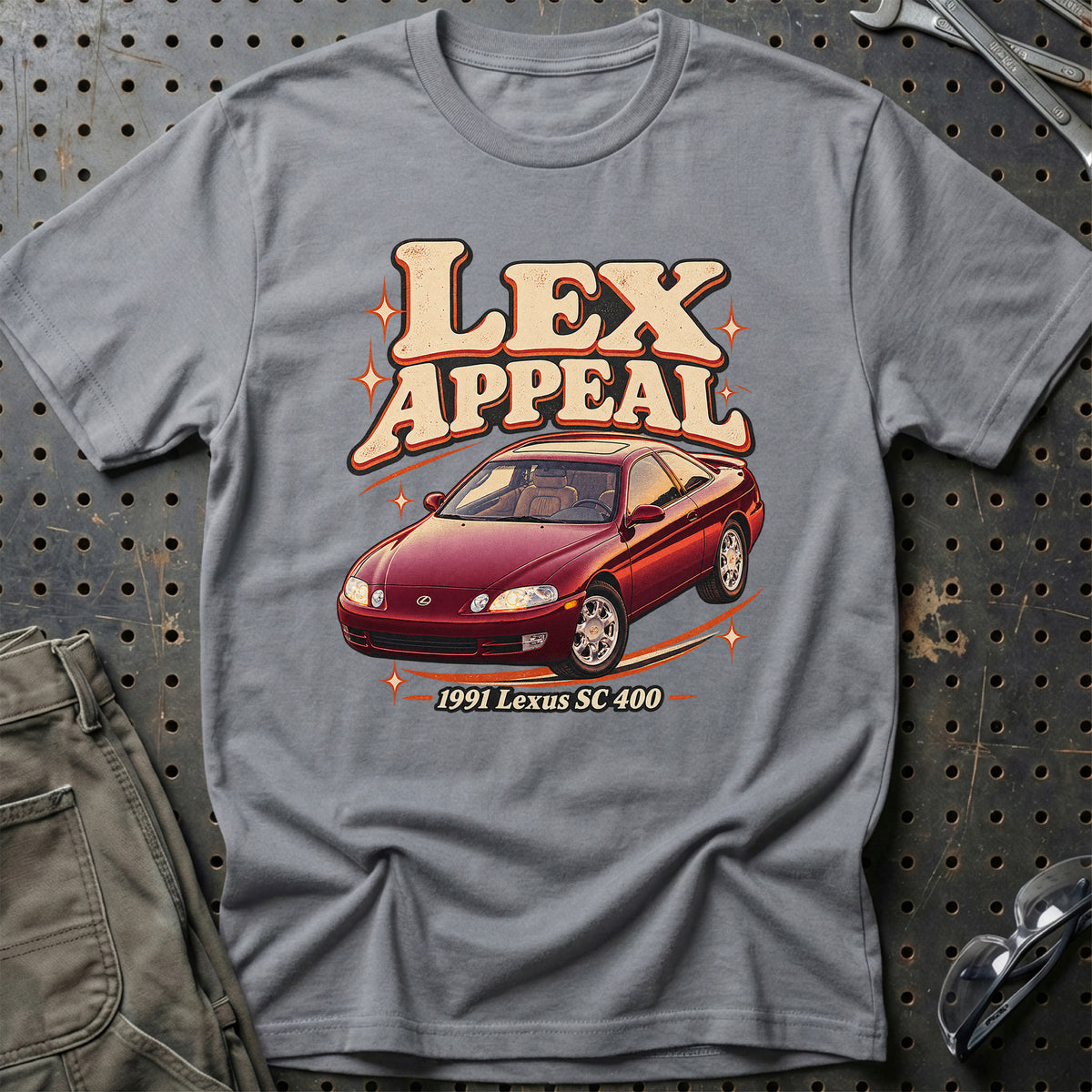 
Lexus SC 400 1991 – Lex Appeal T-Shirt – Grå Sport