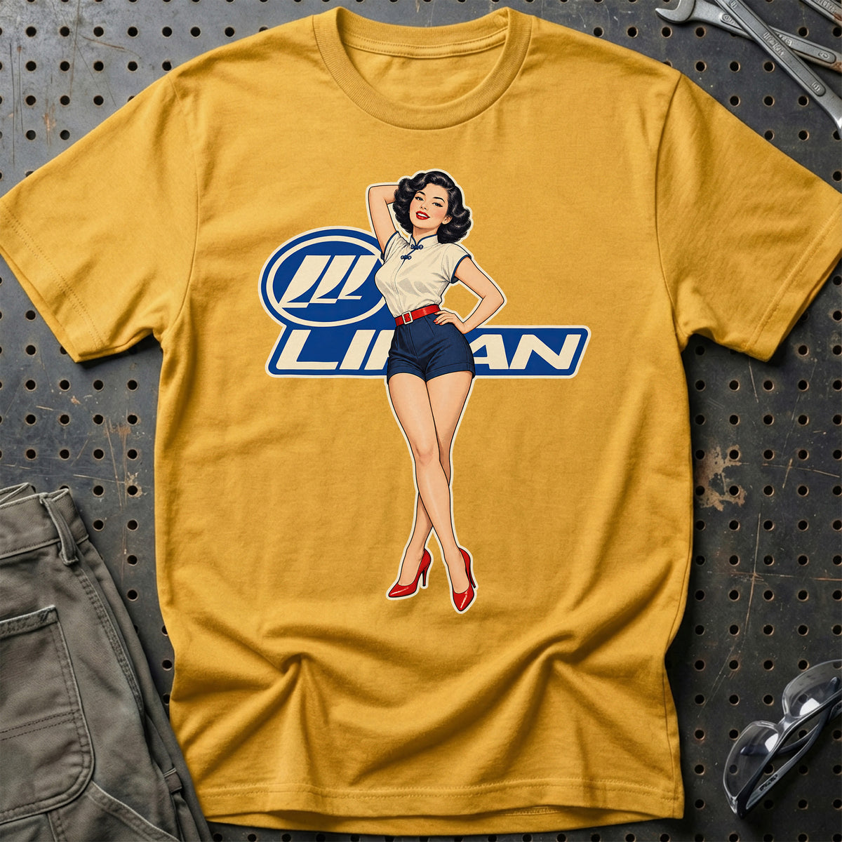 
Produktbillede af Lifan Retro Pinup T-Shirt