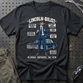 
Lincoln-Bilist T-Shirt – Sort
