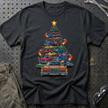 Lincoln MK4 Juletræ Christmas Tree T-Shirt-Beklædning-Lincoln-Sort-S-Garage Culture Shop- garage - man cave - merchandise