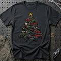 Local Motors Juletræ T-Shirt-Beklædning-Local Motors-Sort-S-Garage Culture Shop- garage - man cave - merchandise