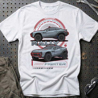 Local Motors Rally Fighter Fast And Furios Cars - Unisex T-Shirt-Beklædning-Local Motors-Hvid-S-Garage Culture Shop- garage - man cave - merchandise
