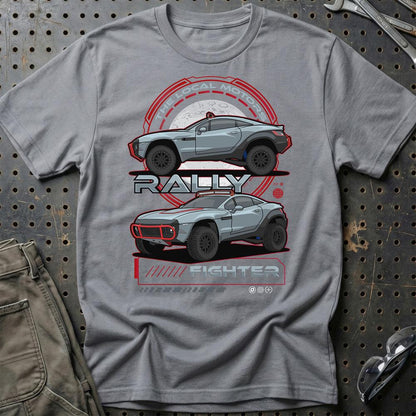 Local Motors Rally Fighter Fast And Furios Cars - Unisex T-Shirt-Beklædning-Local Motors-Grå Sport-S-Garage Culture Shop- garage - man cave - merchandise