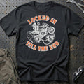 Locked In Till The End T-Shirt-Beklædning-Garage Culture-Sort-S-Garage Culture Shop- garage - man cave - merchandise